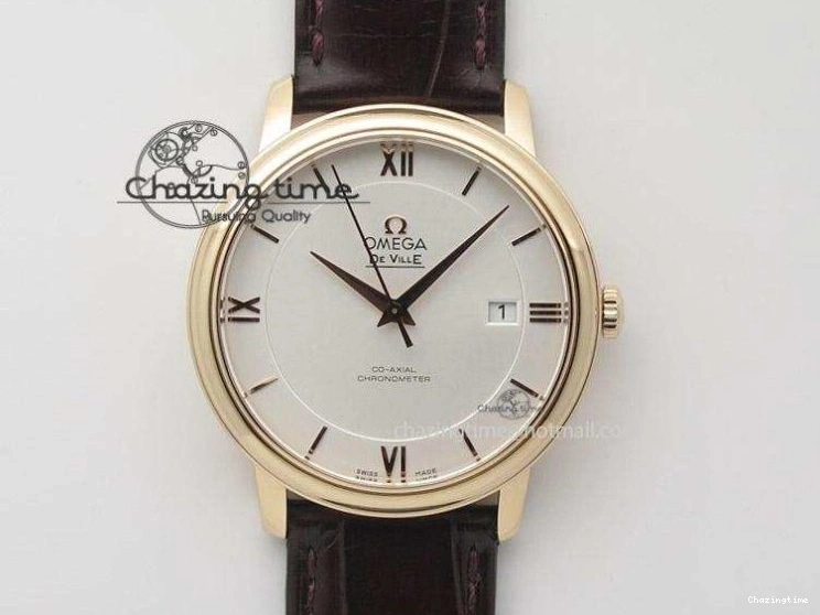 0403 De Ville Hour Vision 41mm SS VSF 1:1 Best Edition White Dial on SS Bracelet A8500 Super Clone Casual 7946